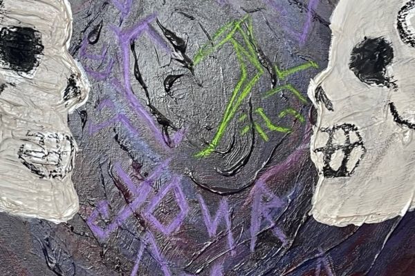 Skulls Painting